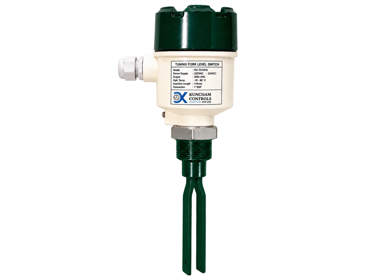 PTFE-coated Tuning Fork Level Switch