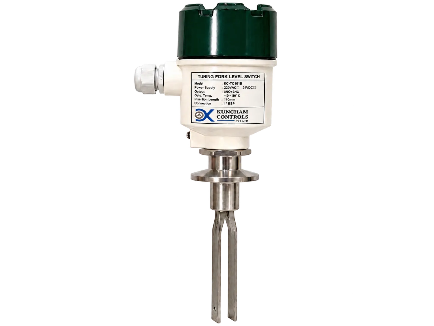 Tuning Fork Level Switch with Tri-Clover connection